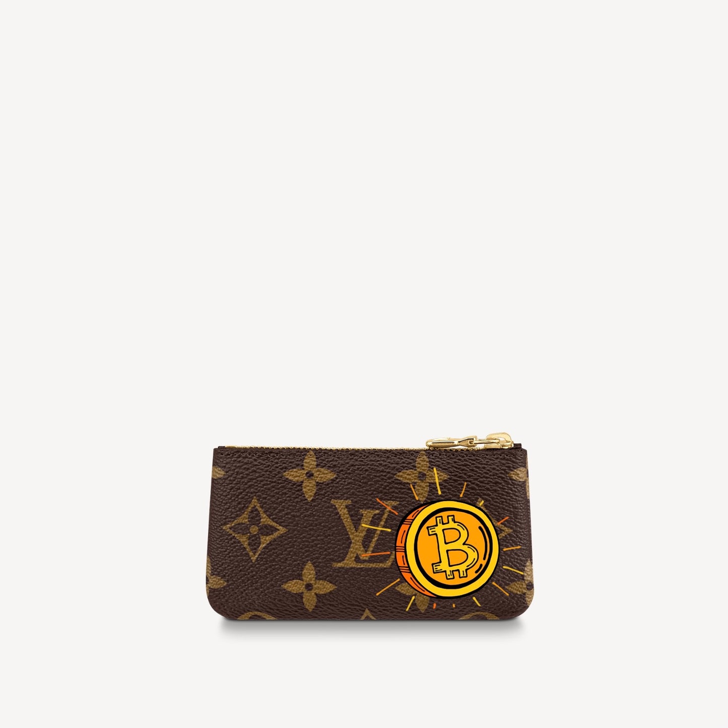 LV Pochette Clé - Bitcoin