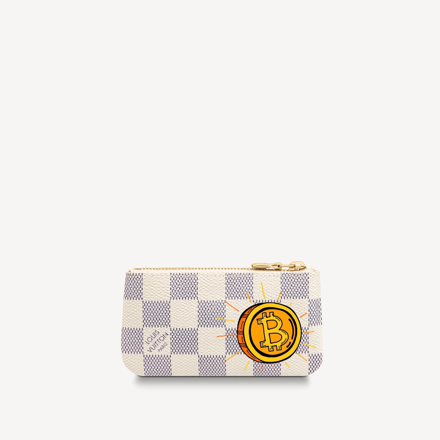 LV Pochette Clé - Bitcoin